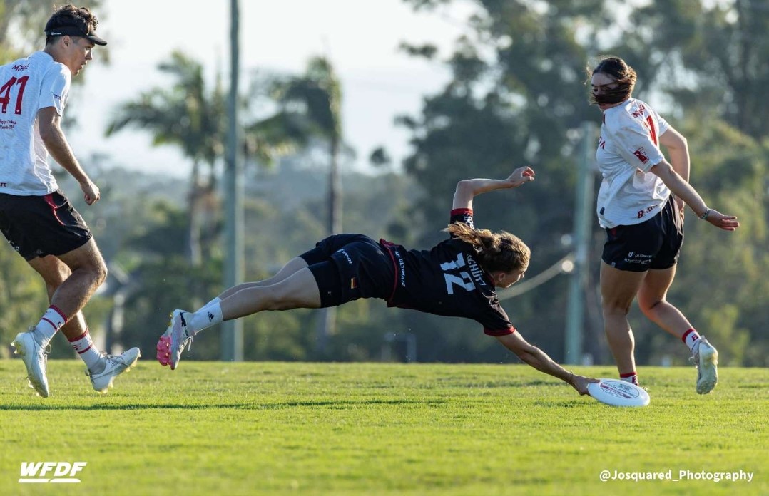 Lisa bei der Ultimate WM Australien 2025
